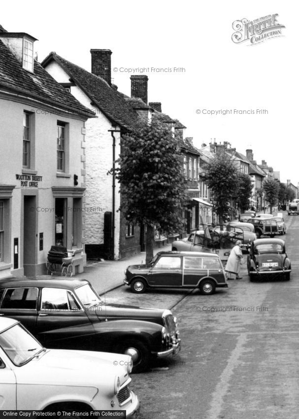 Wootton Bassett, Parked Cars, High Street c1965