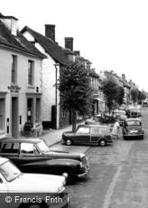 Wootton Bassett, Parked Cars, High Street c1965