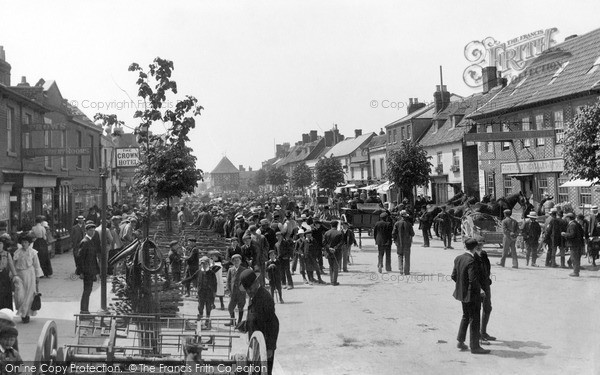 Photo of Wootton Bassett, The Market, High Street 1906