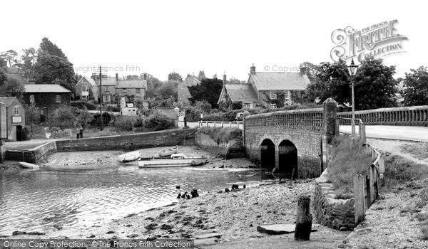 Photo of Wootton Bridge, The Bridge c.1955