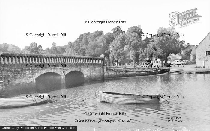 Photo of Wootton Bridge, The Bridge c.1960