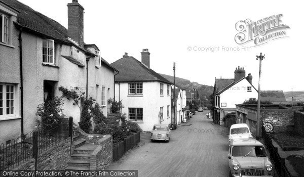 Photo of Wootton Courtenay, The Village c.1960