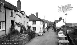 The Village c.1960, Wootton Courtenay