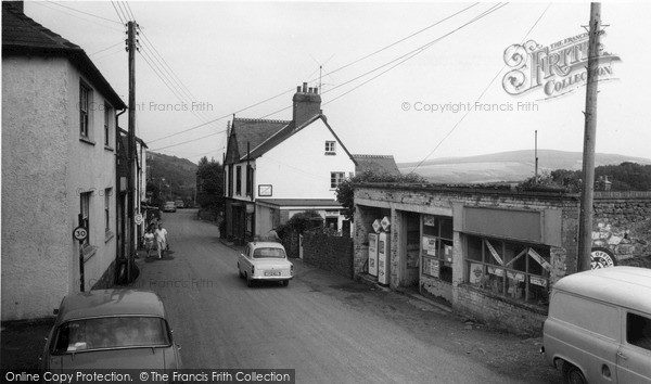 Photo of Wootton Courtenay, The Village c.1960