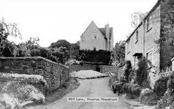 Mill Lane c.1939, Wootton