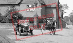 A Car, Horse And Cart In St John's 1925, Worcester