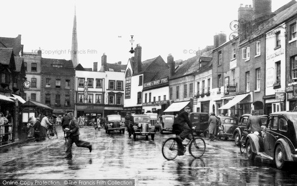 Photo of Worcester, Angel Place c.1950