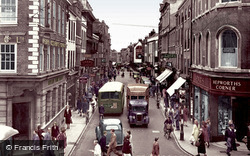 Broad Street c.1950, Worcester
