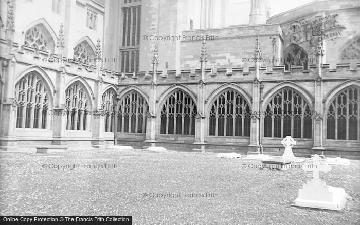 Photo of Worcester, Cathedral Cloisters c.1890