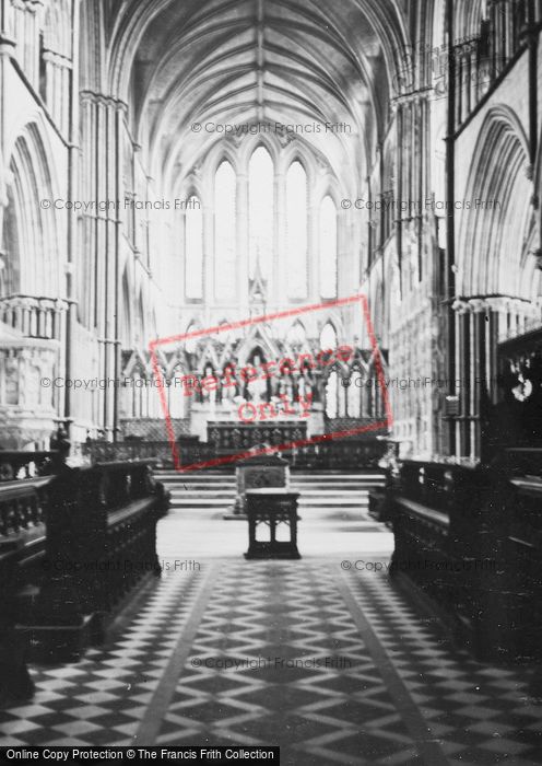 Photo of Worcester, Cathedral Interior c.1937