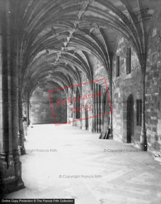 Photo of Worcester, Cathedral, The Cloisters 1948