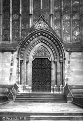 Cathedral, West Door 1891, Worcester