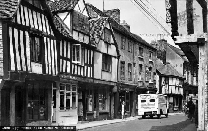 Photo of Worcester, Friar Street 1959