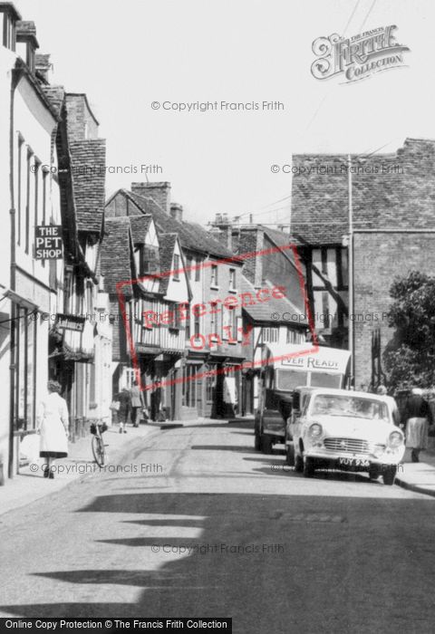 Photo of Worcester, Friar Street c.1960