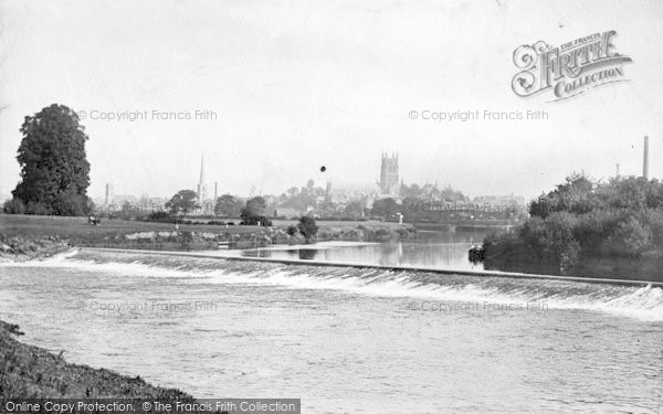 Photo of Worcester, From Weir 1891