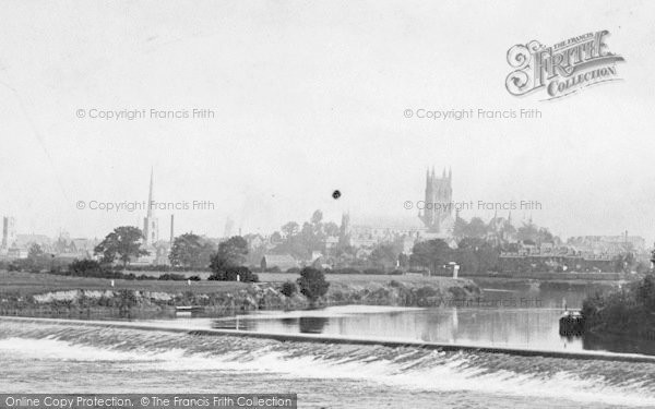 Photo of Worcester, From Weir 1891