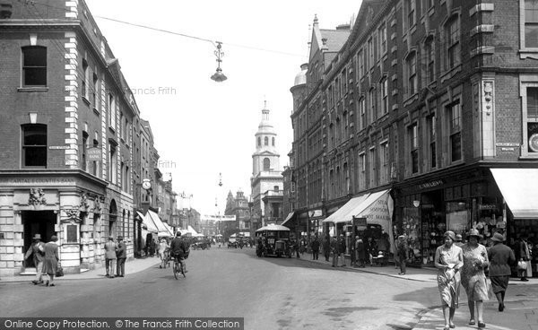 Photo of Worcester, High Street 1931