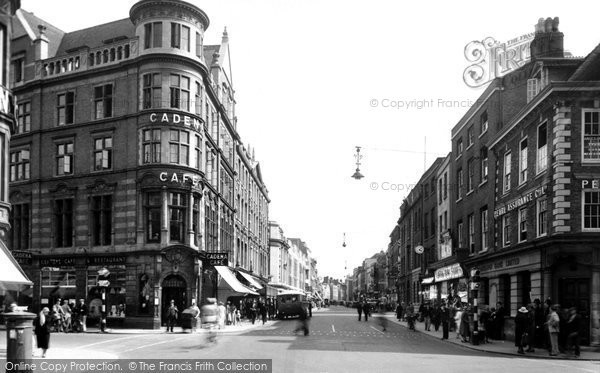 Photo of Worcester, High Street 1936