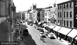 High Street c.1960, Worcester
