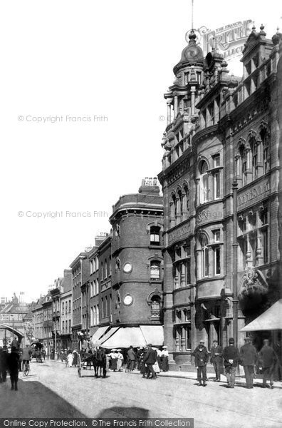 Photo of Worcester, Hopmarket And Foregate Street 1906