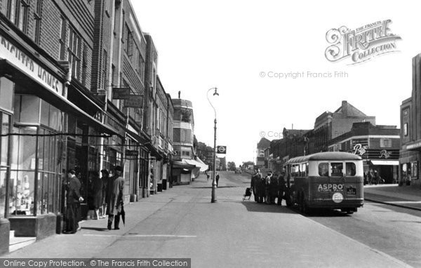 Photo of Worcester Park, Central Road c.1950