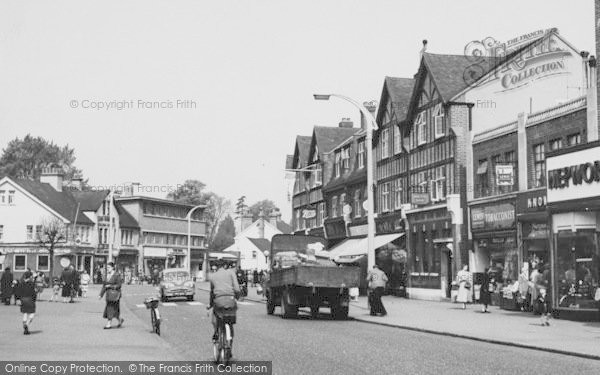 Photo of Worcester Park, Central Road c.1955