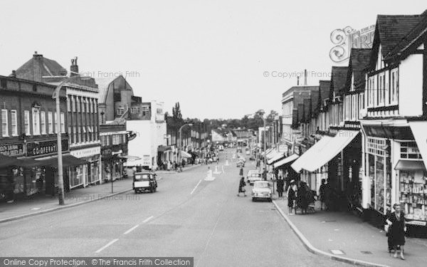 Photo of Worcester Park, Central Road c.1965