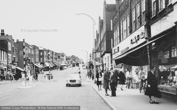 Photo of Worcester Park, Central Road c.1965
