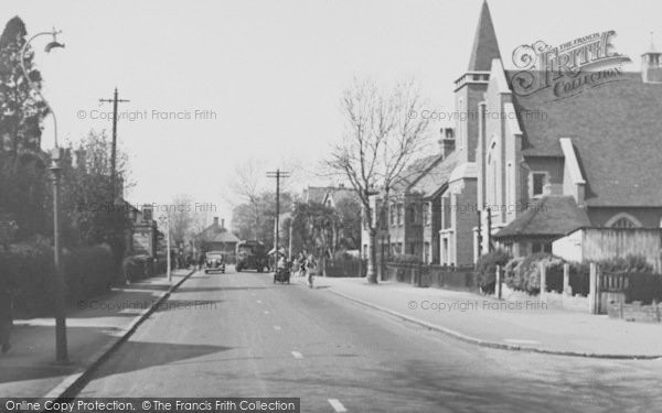 Photo of Worcester Park, Cheam Common Road c.1950