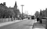 Worcester Park, Cheam Common Road c1950