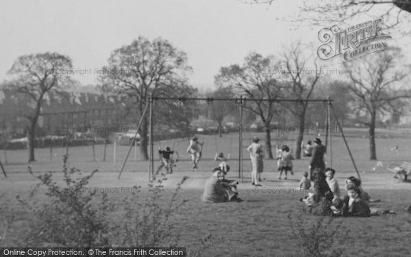 Photo of Worcester Park, Children's Corner, Cuddington Recreation Ground c.1950