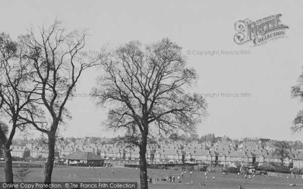 Photo of Worcester Park, Cuddington Recreation Ground c.1950