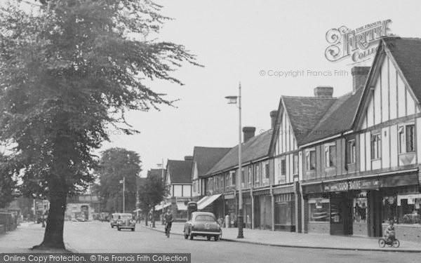 Photo of Worcester Park, Plough Green c.1955