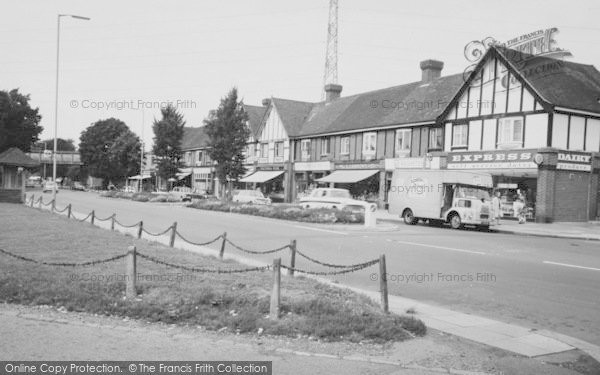 Photo of Worcester Park, Shopping Parade c.1965