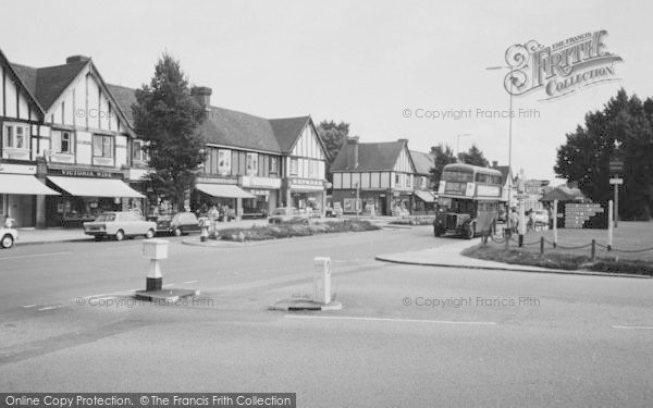 Photo of Worcester Park, Shopping Parade c.1965