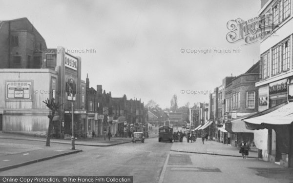 Photo of Worcester Park, The Parade c.1950