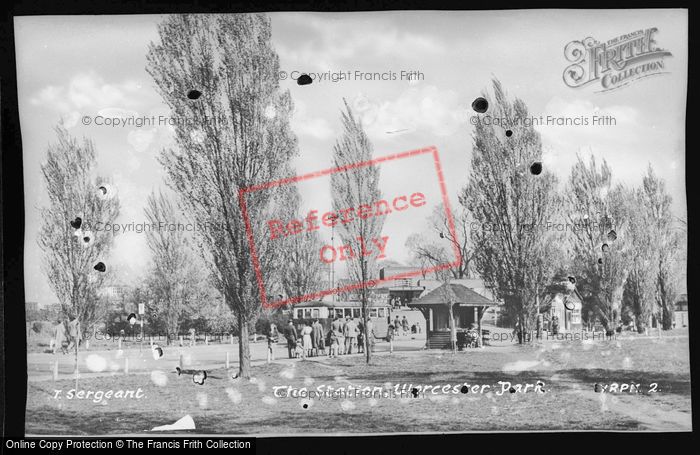 Photo of Worcester Park, The Station c.1950