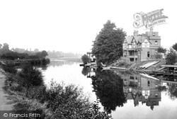 River Severn And Grand Stand 1906, Worcester