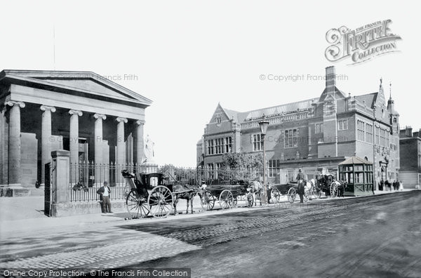 Photo of Worcester, Shire Hall And Victoria Institute 1899