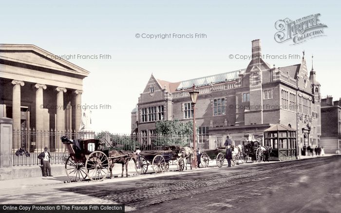 Photo of Worcester, Shire Hall And Victoria Institute 1899