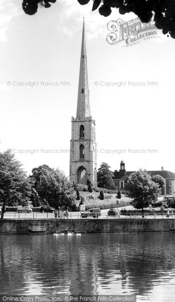 Photo of Worcester, St Andrew's Spire c.1960