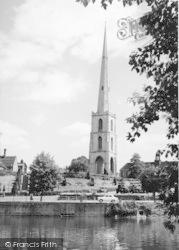 St Andrew's Spire c.1960, Worcester