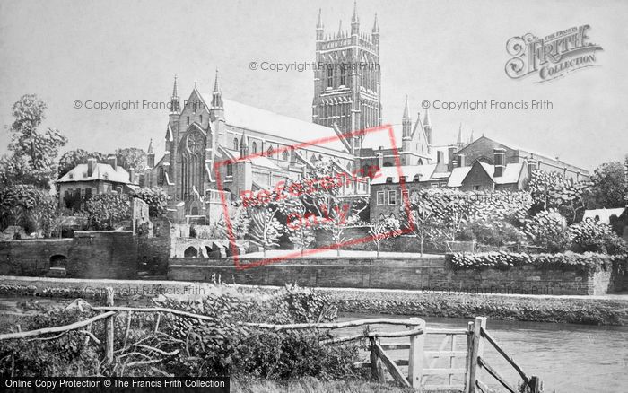 Photo of Worcester, The Cathedral 1891