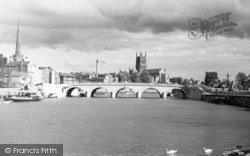 The Cathedral And Bridge 1933, Worcester