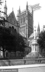 The Cathedral And War Memorial 1923, Worcester
