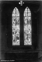 The Cathedral, Burne-Jones Window 1907, Worcester