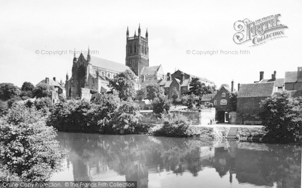 Photo of Worcester, The Cathedral c.1960