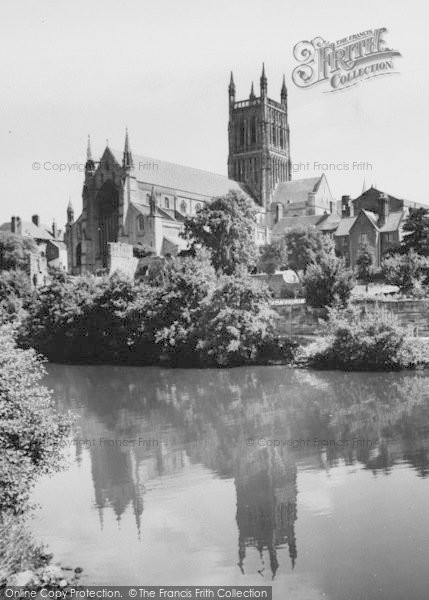 Photo of Worcester, The Cathedral c.1960