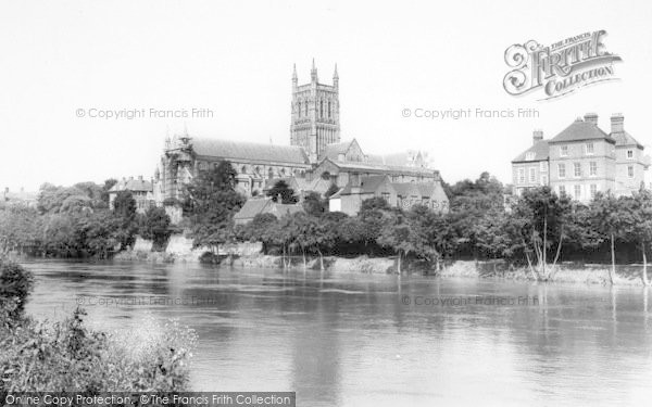 Photo of Worcester, The Cathedral c.1965