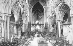 The Cathedral Choir c.1890, Worcester